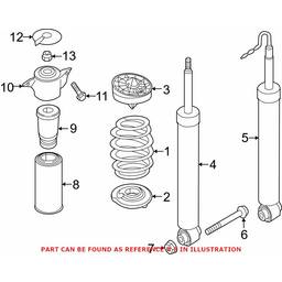 Coil Spring Retainer - Rear Upper